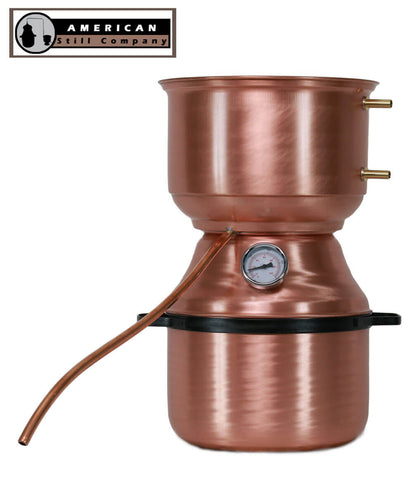 8 Gallon Mushroom-Top Copper Pot Still