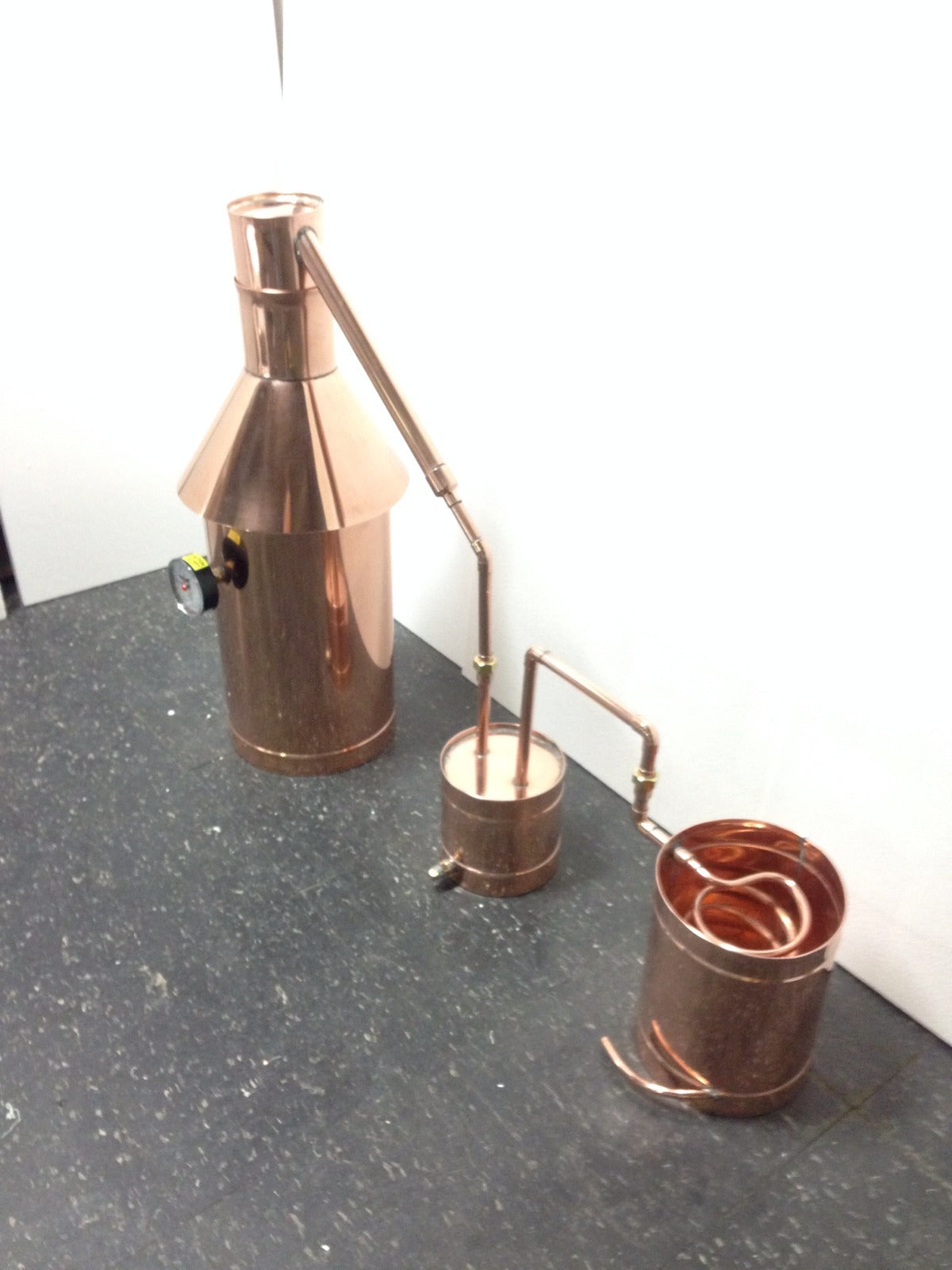 StillZ 6 Gallon Heavy Copper Pot Still with Thumper and Worm