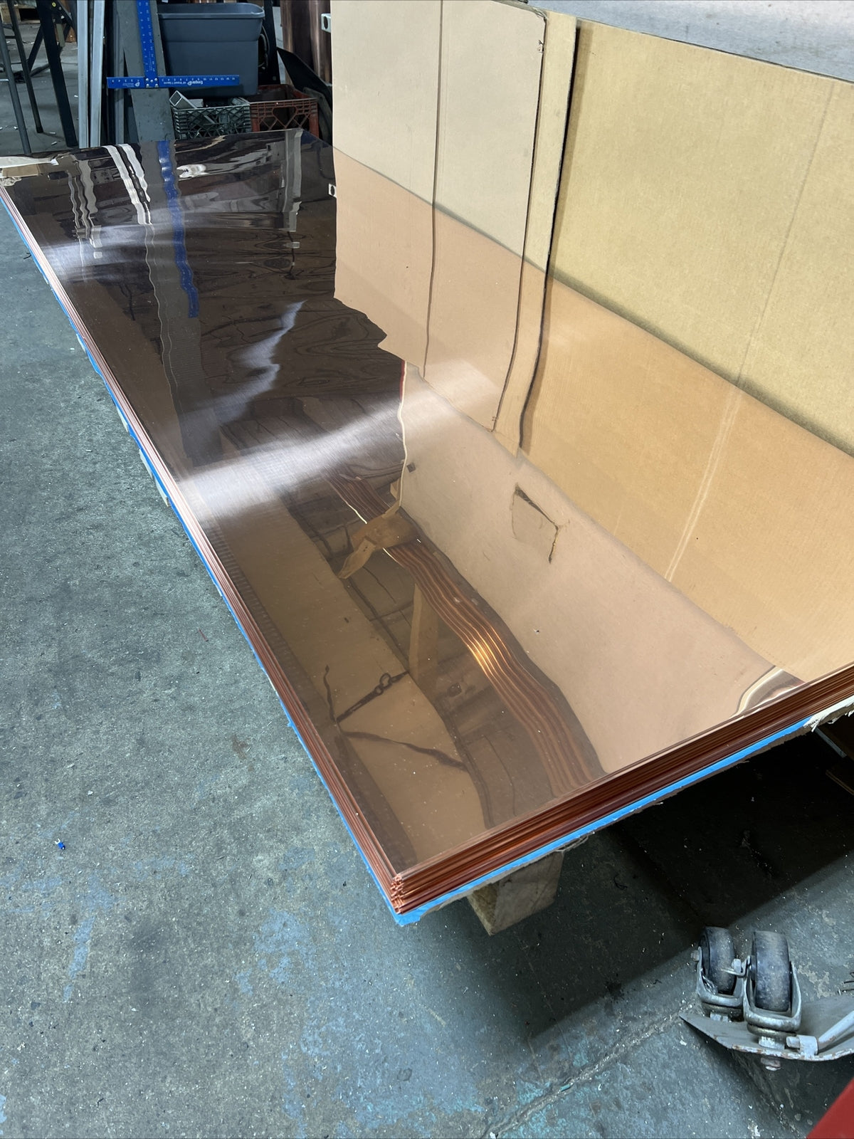 20 oz 22-Gauge Copper Sheet, 36" x 96"