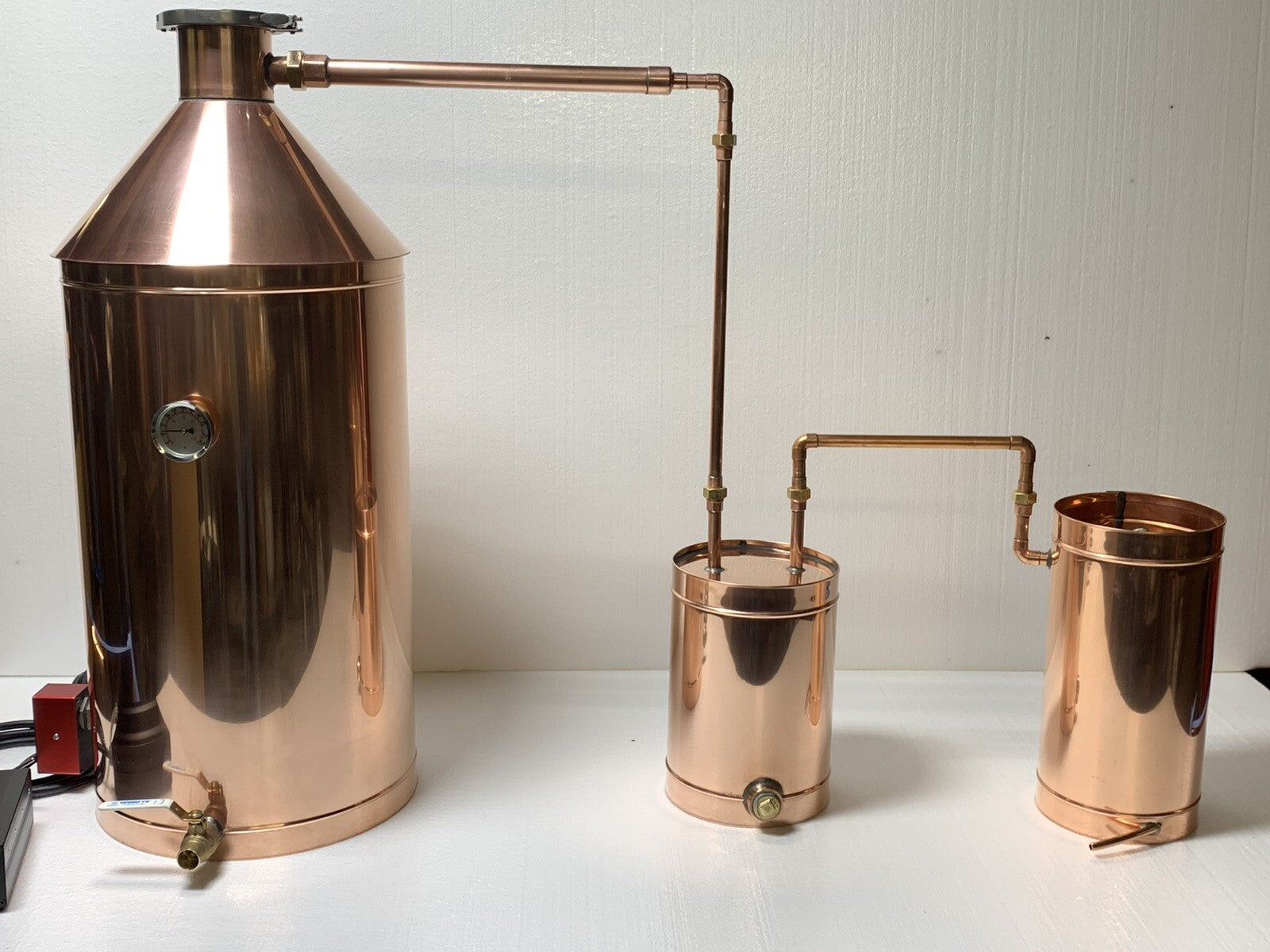 20 Gallon Electric Copper Still with 4" CapLogic Cap